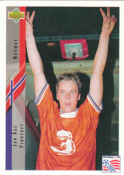 Jan Age Fjortoft Norway Upper Deck World Cup 1994 Eng/Spa #118